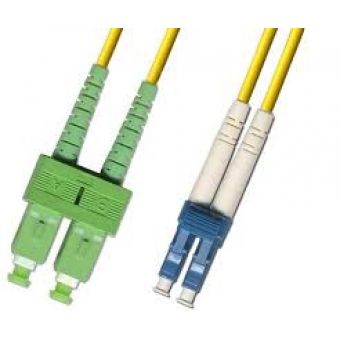 SC/APC - LC Singlemode Duplex Patch Cord OS2 9/125 5M